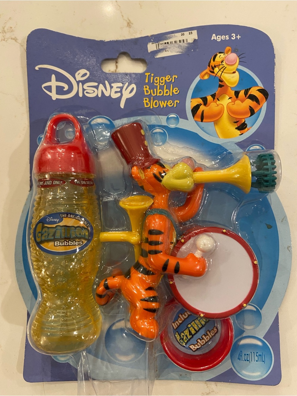 Vintage Disney Tigger Bubble Blower Set Winnie The Pooh NEW Sealed